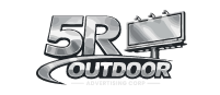 5R Outdoor Advertising Corp outdoor advertising company logo with billboard icon